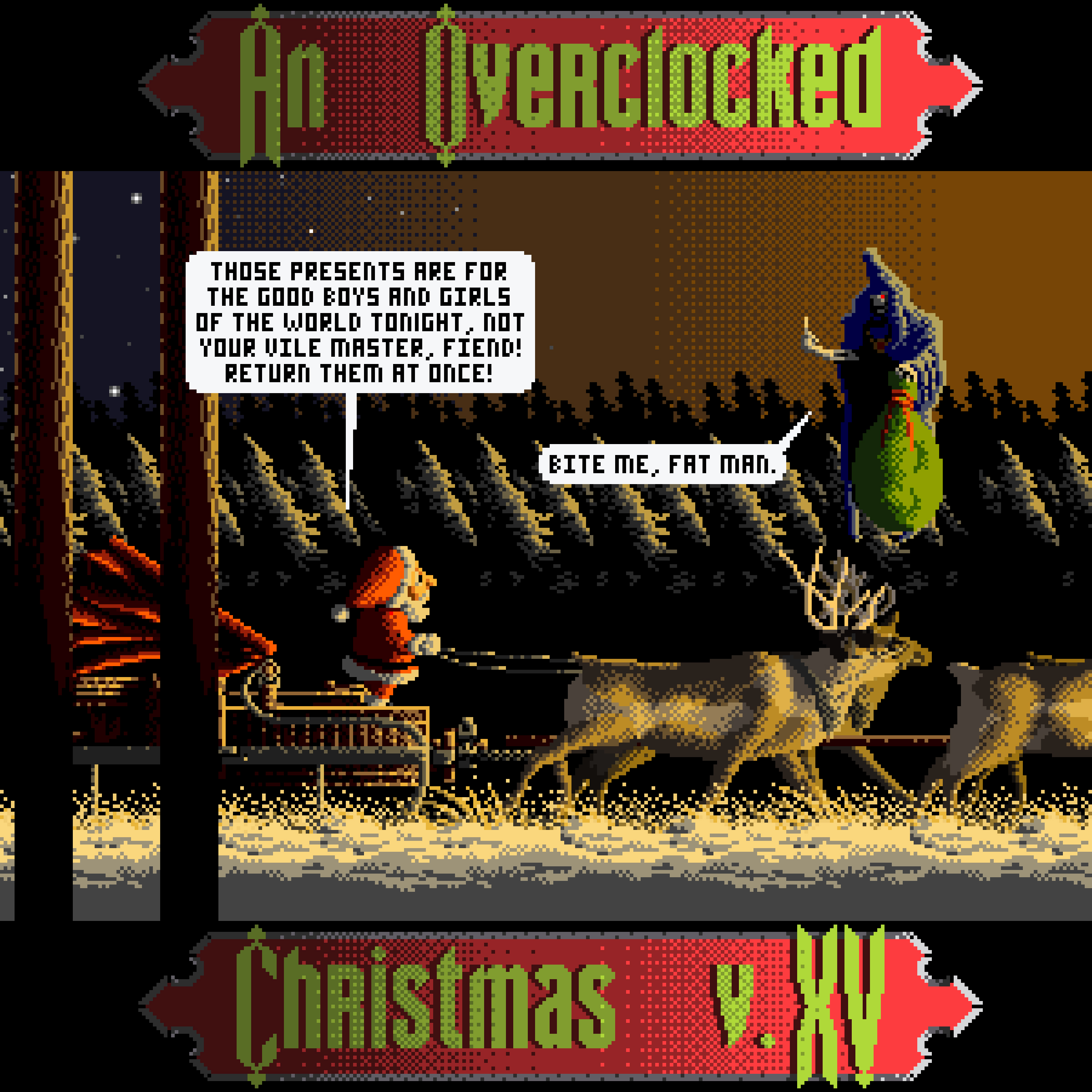An OverClocked Christmas v.15 front cover