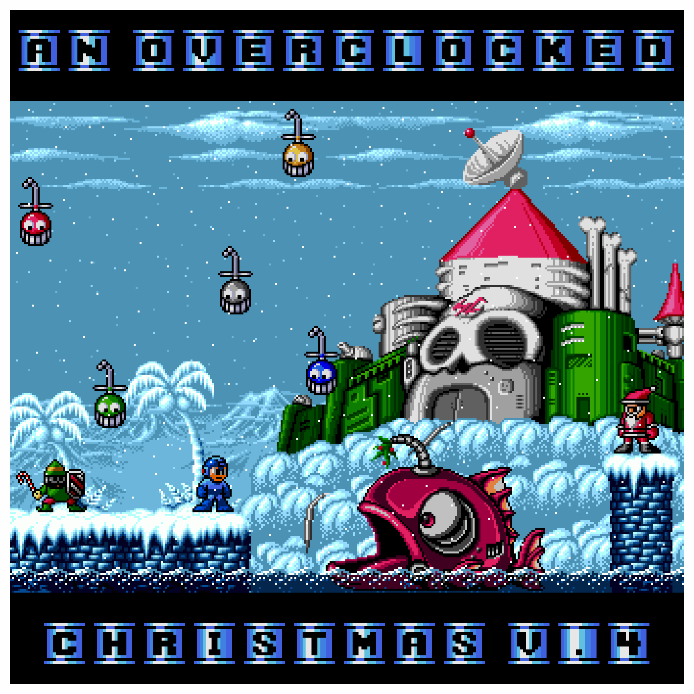 An OverClocked Christmas v.4 Front Cover